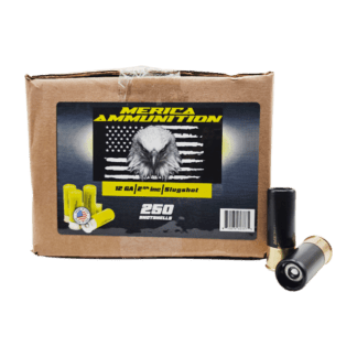 12 Gauge - Merica Ammunition 2 3/4" Rifled Slug - 250 Rounds Bulk